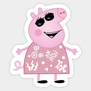 McQuoid Peipa Pig Sticker